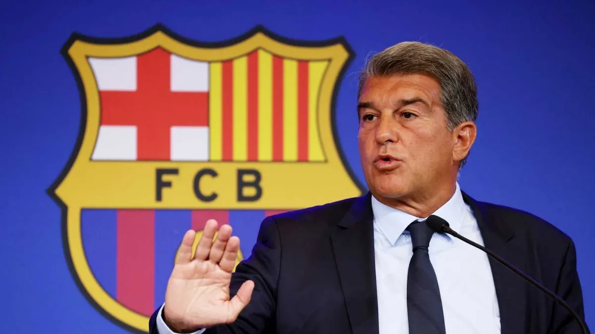Barcelona Başkanı Joan Laporta'dan dev maç öncesi iddialı açıklama!