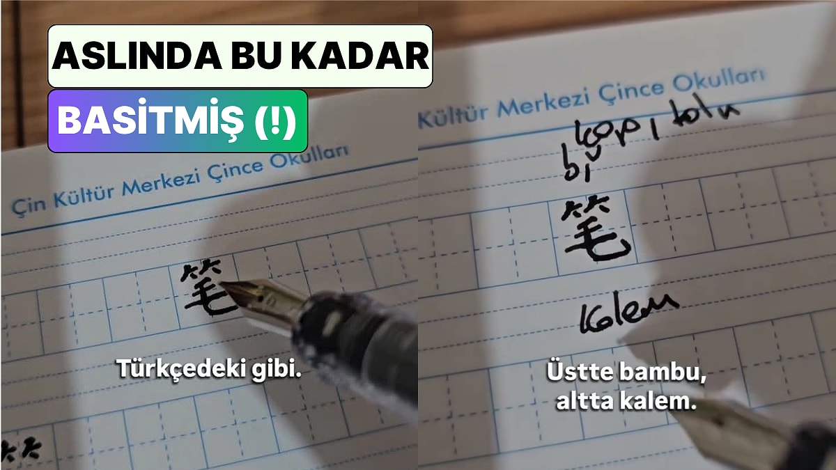 Bir Çince Tercüman Çin Alfabesinin Mantığını Akılda Kalıcı Bir Yöntemle Anlattı