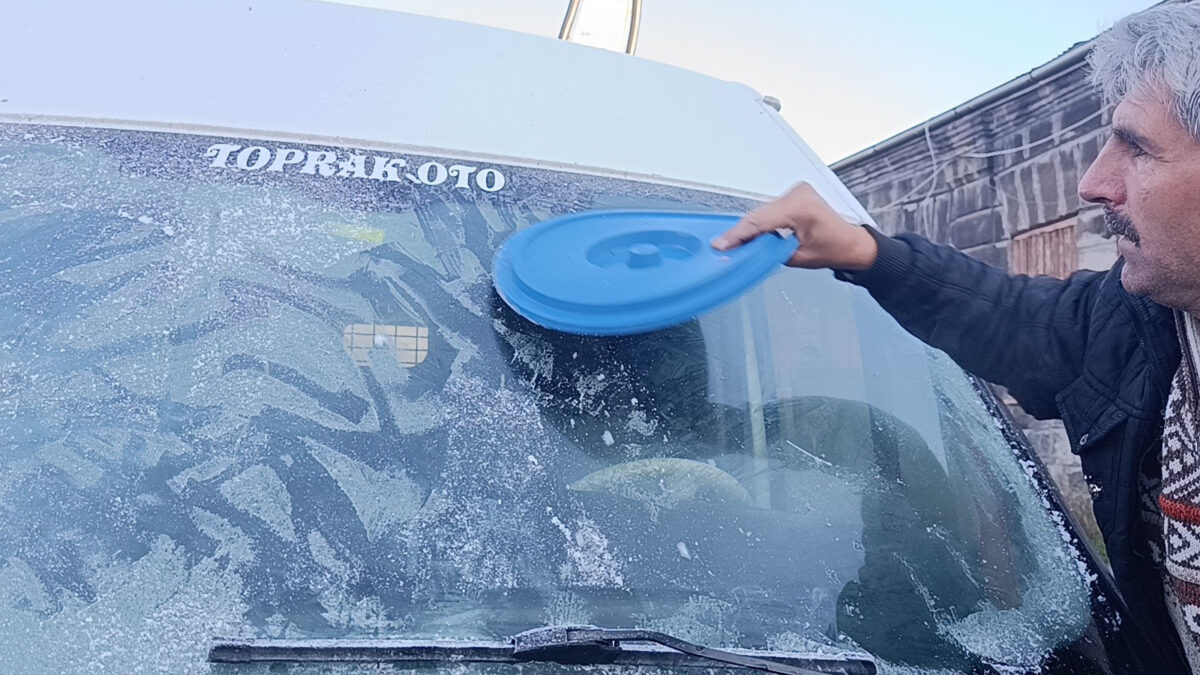 Bir kentimiz resmen dondu: Termometreler eksi 6’yı gösterdi