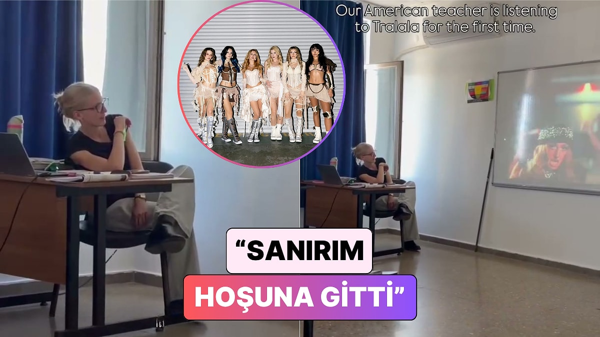 Bir Öğrenci Amerikalı Öğretmenine Manifest'in TRALALA Şarkısını Dinletti