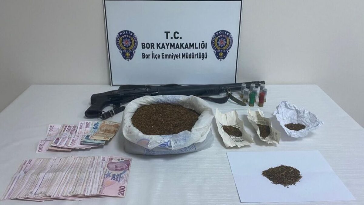 Bor'da uyuşturucu operasyonu! 1 tutuklama