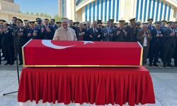 Ankara'da kazada şehit olan Albay Gökgöz, son yolculuğuna uğurlandı