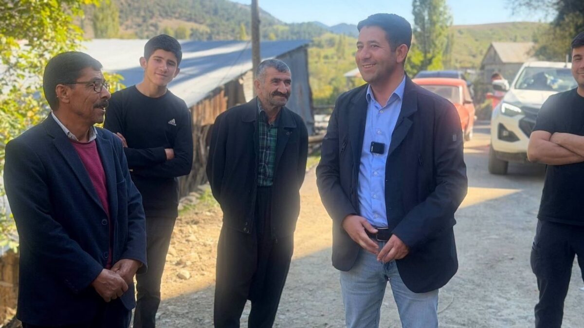 Cömert Özen Bahçecik Mahallesi'ndeki çalışmaları yerinde inceledi