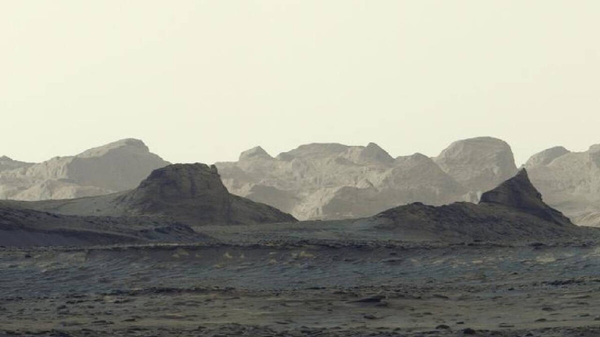 Curiosity'nin kamerasından Mars şafağı: Dünya'daki bir bölgeyi andırıyor
