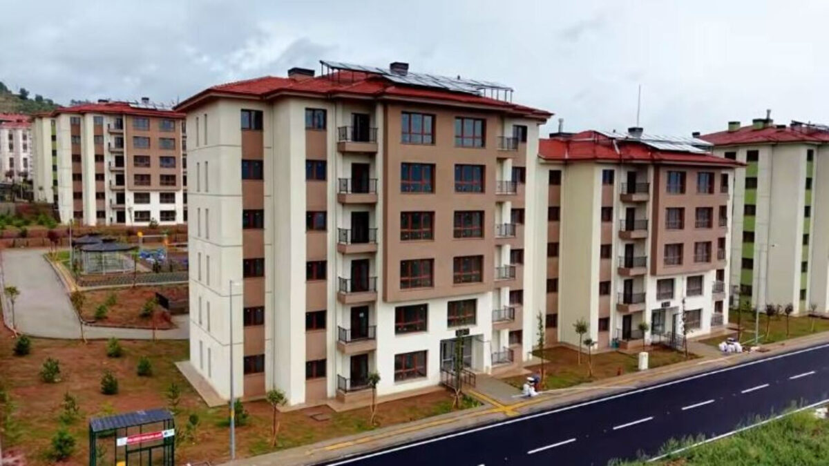 Derince’de 291 sosyal konut teslimi bitiyor