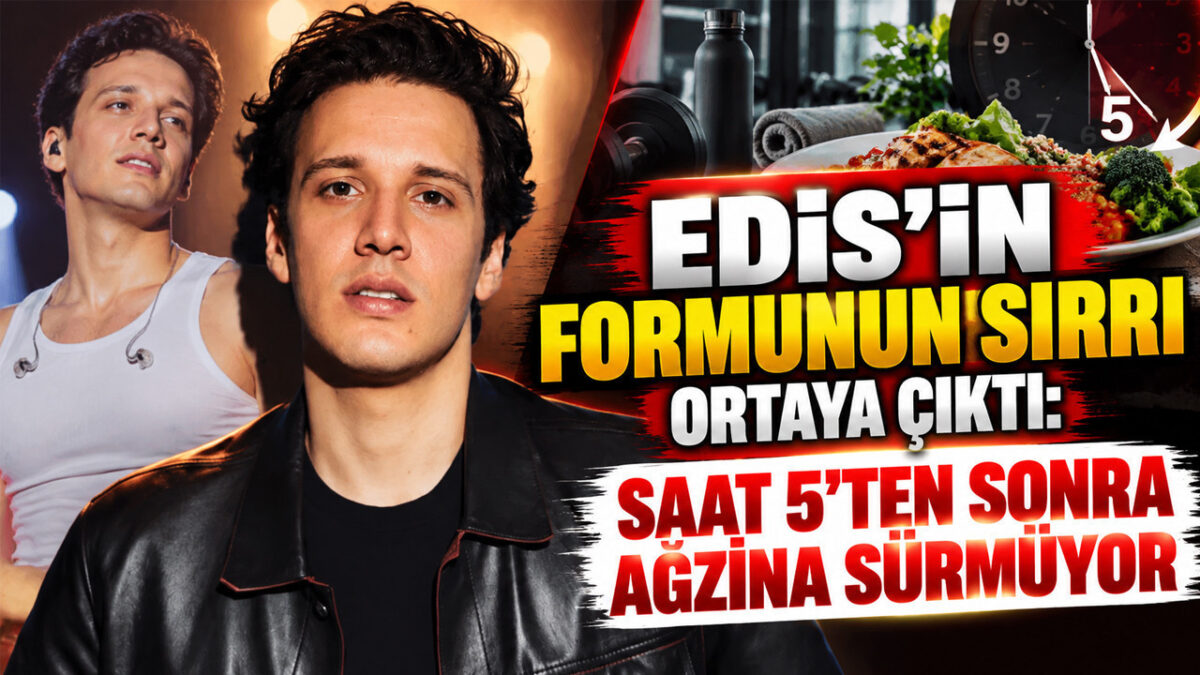 Edis'in formunun sırrı ortaya çıktı: Saat 5'ten sonra ağzına sürmüyor