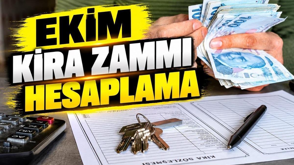 EKİM AYI KİRA ARTIŞ ORANI 2026: Kira zammı ne kadar, yüzde kaç oldu? TÜFE kira artışı hesaplama tablosu