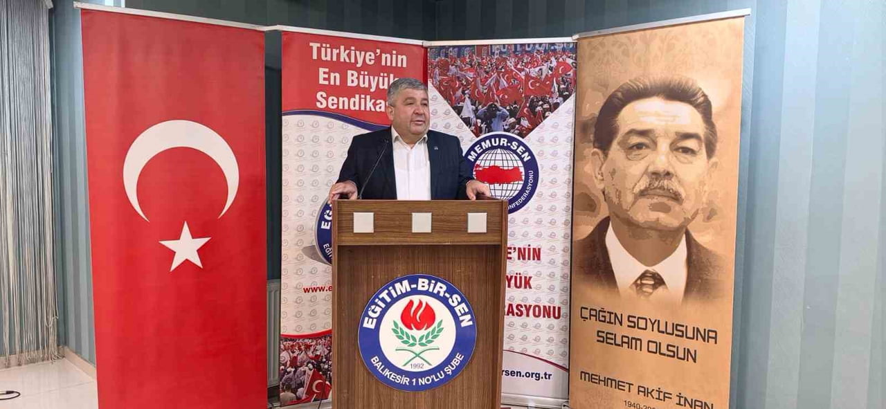 ERCAN KURTER KONUŞMA YAPTI