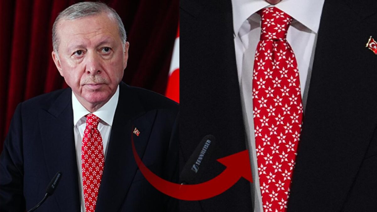 Erdoğan'ın 29 Ekim töreninde taktığı kravatta anlamlı mesaj! 'KAAN' sürprizi!
