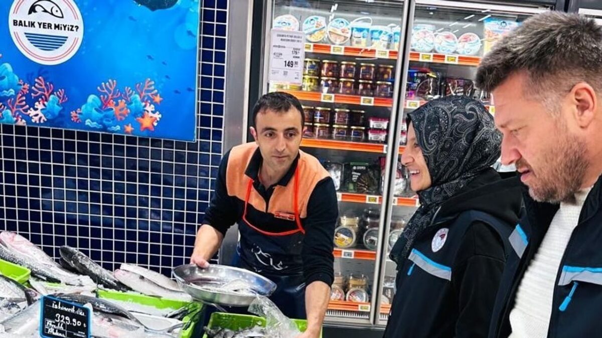 Erzurum'da su ürünleri güvenliği için perakende satış noktalarında sıkı denetim