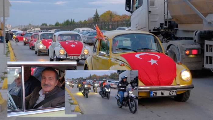 Eskişehir’de Cumhuriyet Korteji renkli görüntülere sahne oldu