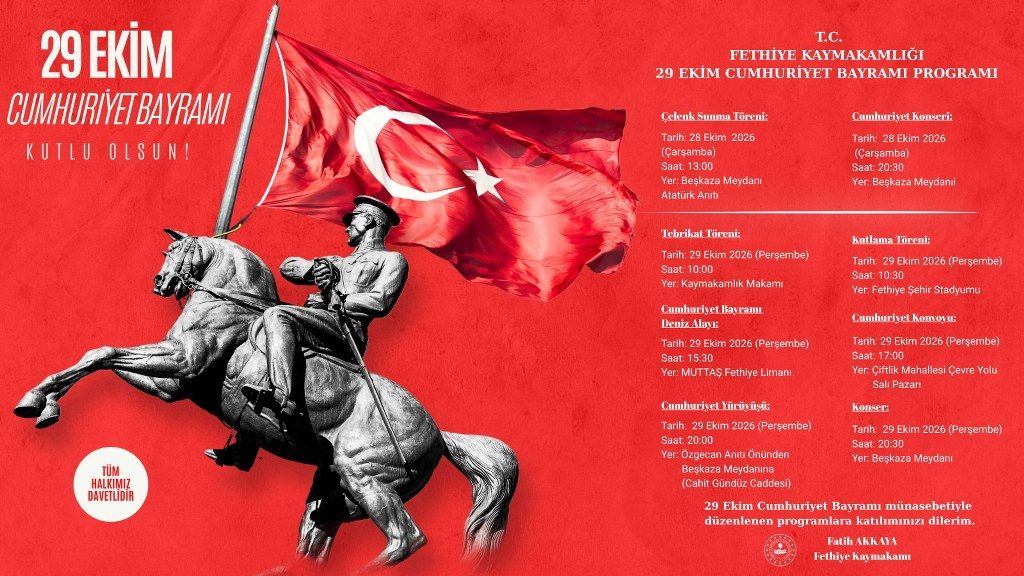 Fethiye 29 Ekim 1024X576