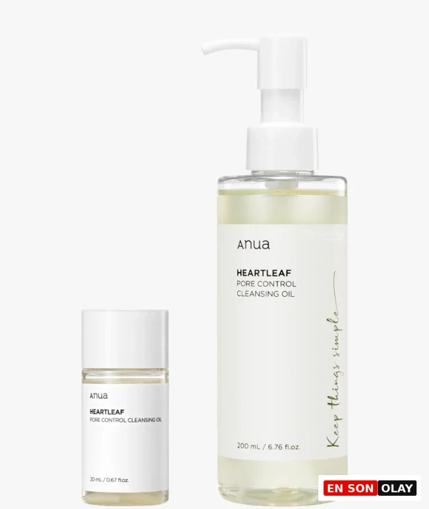 Ürün Cinsiyeti: Unisex
Ürün Tipi: Cilt Bakımı
Ürün Sezonsallığı: Dört Mevsim
Ürün Çeşidi: Temizleme Yağı
Ürün Özellikleri:
Anua Heartleaf Pore Control Cleansing Oil, makyajı ve güneş koruyucuyu cildi tahriş etmeden çözmeye yardımcı olur. Hafif yağ dokusu suyla temas ettiğinde süt formuna dönüşerek kolay durulanır. Gözenek temizliğine odaklanan yapısı sayesinde çift aşamalı temizlik için ideal bir ilk adımdır.
Öne Çıkan Detaylar:
Heartleaf içerikli sakinleştirici formül
Gözenek temizliğine yardımcı
Hafif ve kolay durulanan doku
Çift aşamalı temizlik için ideal
Kimler Kullanıyor?
Makyaj ve SPF kalıntılarını nazikçe arındırmak isteyen, temizliği cilt konforuyla dengeleyen kullanıcılar için uygundur.
Anua cleansing oil ile makyajı nazikçe arındırın, gözenekleri temizleyin ve cildi yormadan arındırın.