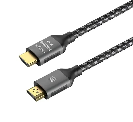 Paugge HDMI 2.1b kablo, 4K 120 Hz bağlantı için 726,75 TL
