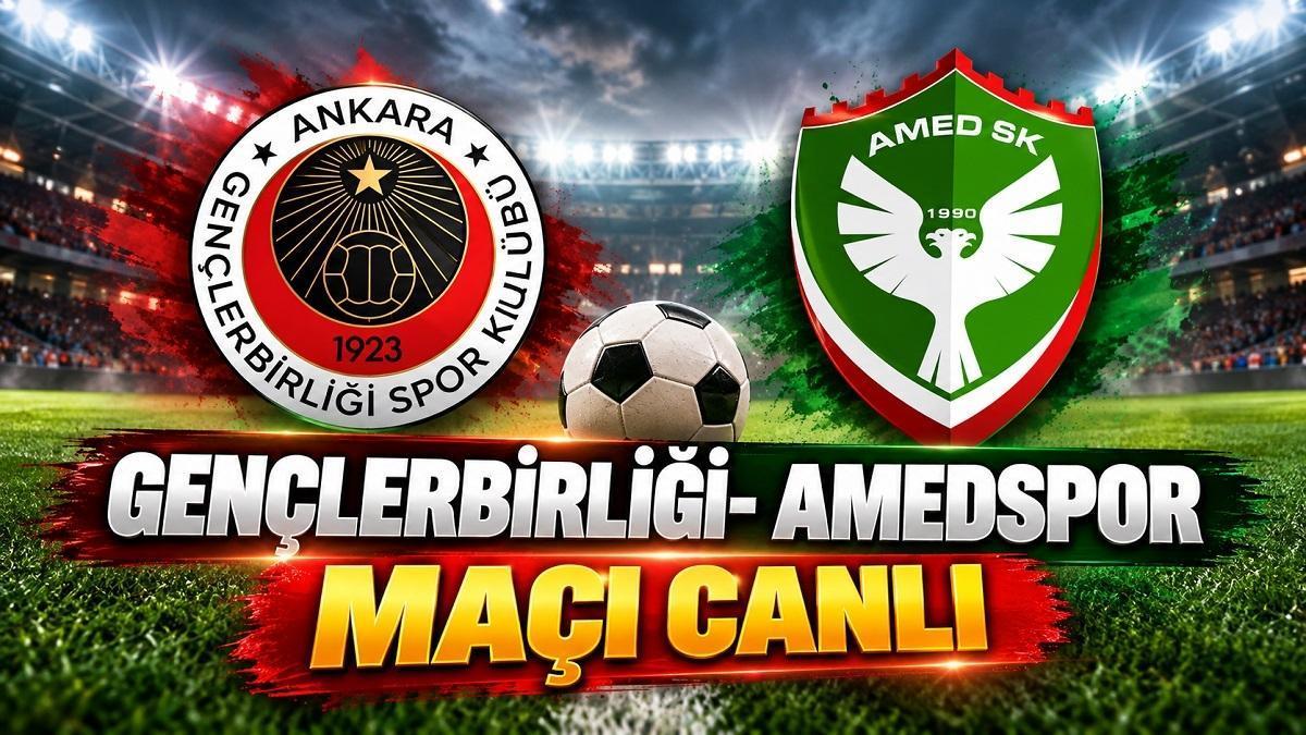 GENÇLERBİRLİĞİ- AMEDSPOR MAÇI CANLI İZLE | Gençlerbirliği - Amedspor BeIN SPORTS şifresiz nereden izlenir?