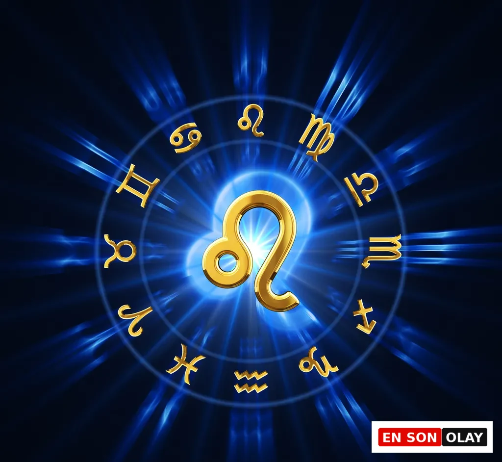 Aslan burcu ikonu – Aslan burcu sembolü, astroloji burçlar kuşağı