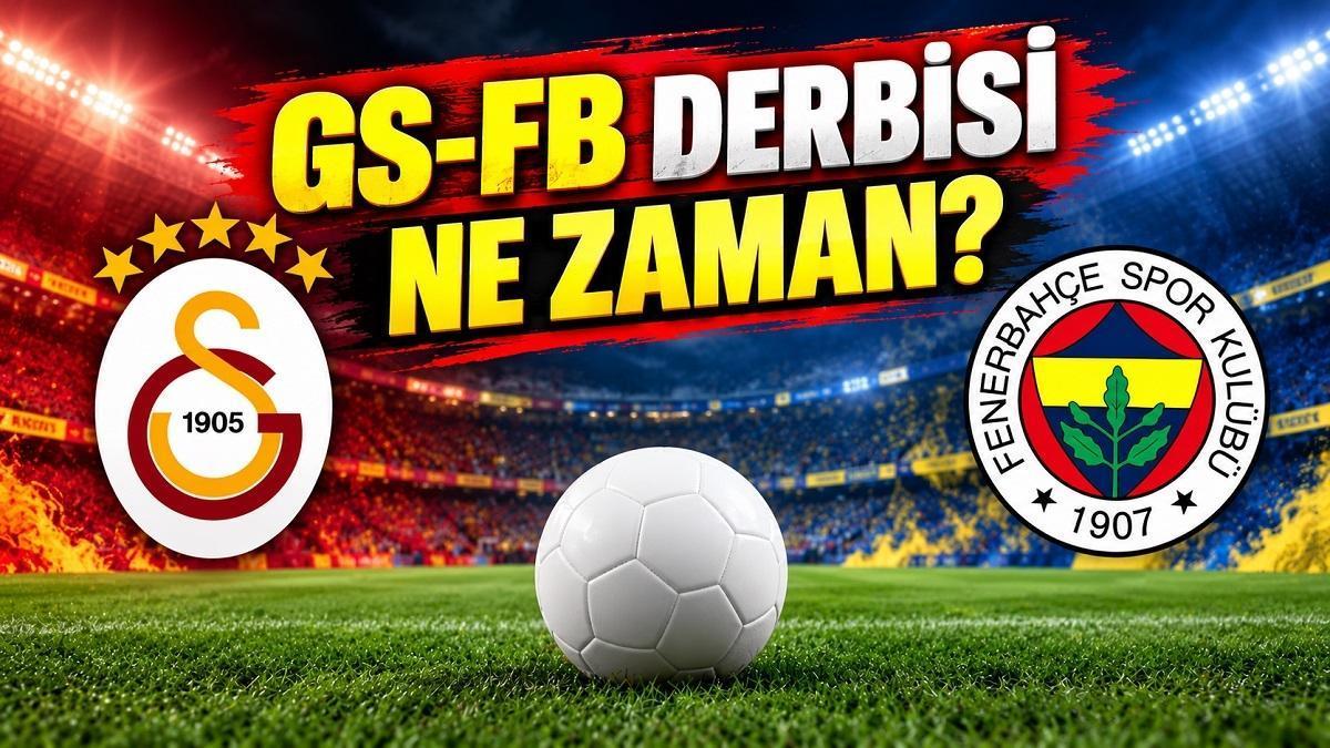 GS-FB DERBİSİ NE ZAMAN, HANGİ KANALDA? Galatasaray Fenerbahçe derbisi saat kaçta, şifresiz mi? Gözler derbi saatinde!