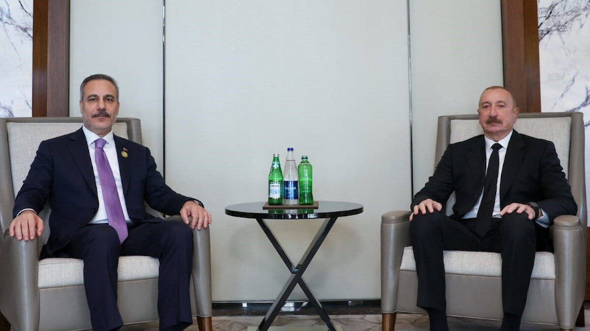 Hakan Fidan, Azerbaycan Cumhurbaşkanı İlham Aliyev ile görüştü