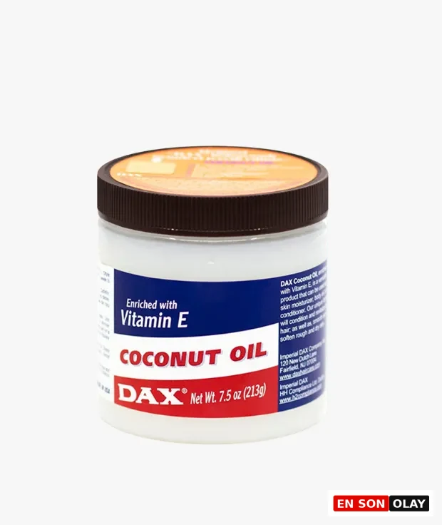 DAX Coconut Oil E vitaminli hindistan cevizi saç bakım yağı nemlendirici saç yağı