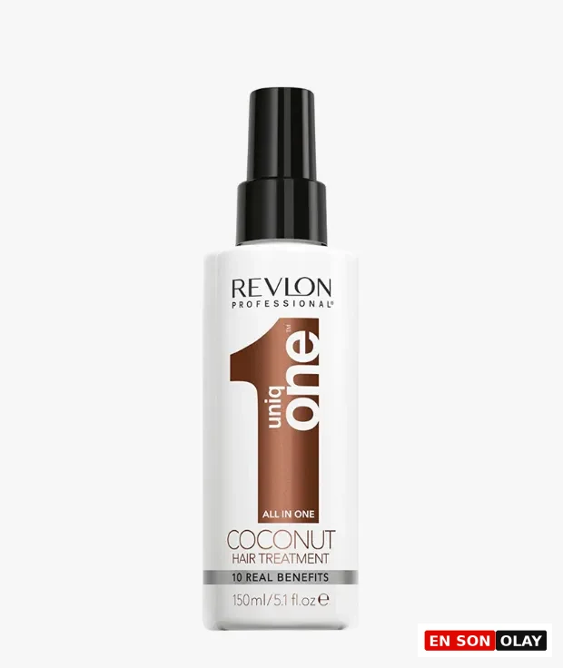 Revlon Uniq One Coconut hindistan cevizli çok amaçlı saç bakım spreyi onarıcı saç kremi