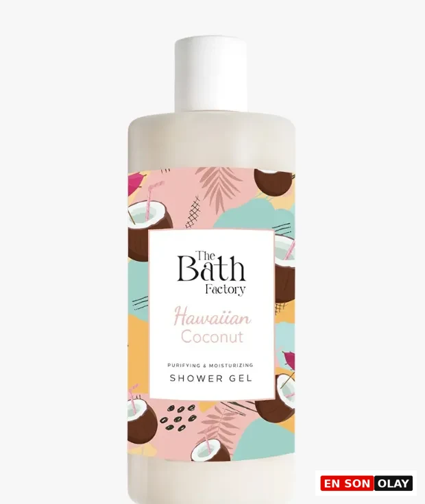 The Bath Factory Hawaiian Coconut nemlendirici ve besleyici hindistan cevizli duş jeli