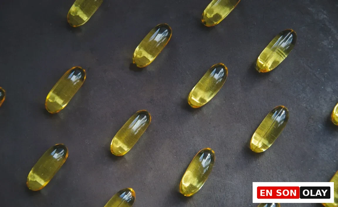 Omega 3 balık yağı kapsülleri, EPA ve DHA içeren besin takviyesi