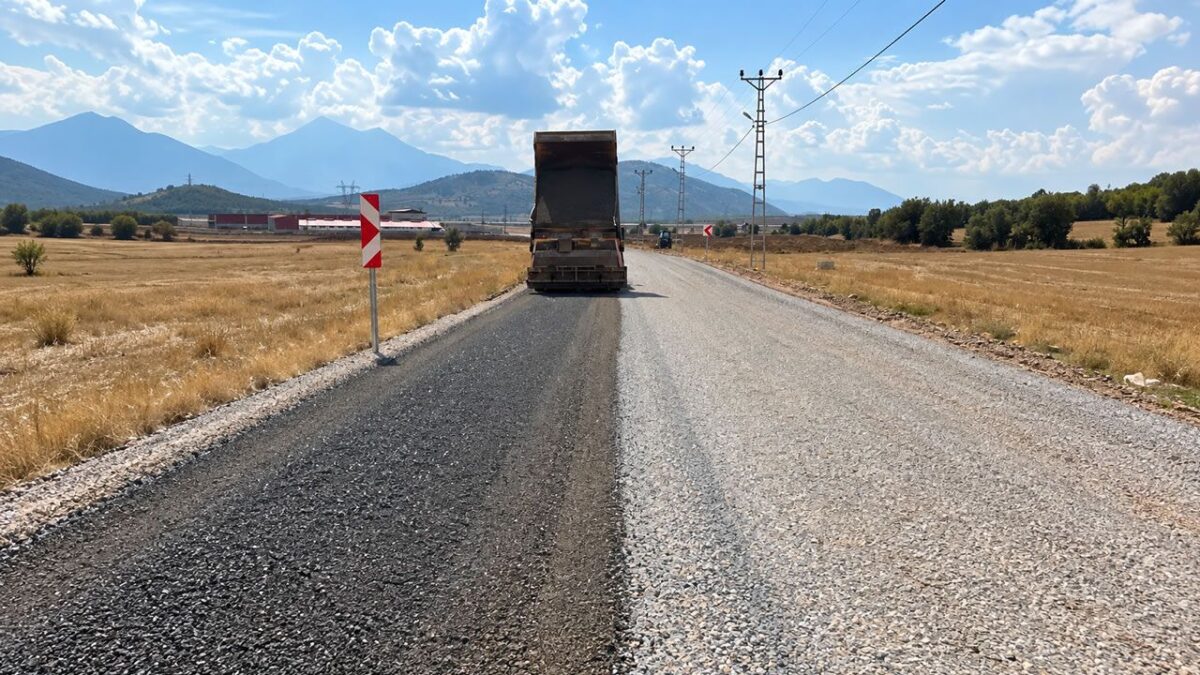İki İlçeyi Birbirine Bağlayan Alternatif Yolda Yeni Dönem