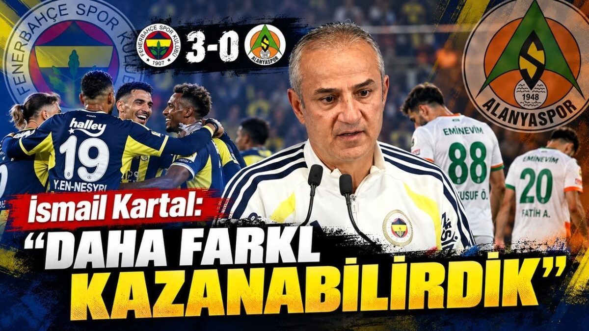 İsmail Kartal: “Daha farklı kazanabilirdik”