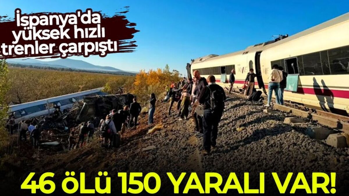 İspanya'da yüksek hızlı trenler çarpıştı: 46 kişi öldü, 150 yaralı var