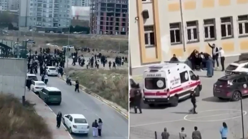 Esenyurt’ta bir lisede öğrenciler arasında kavga çıktı: 2 öğrenci yaralandı