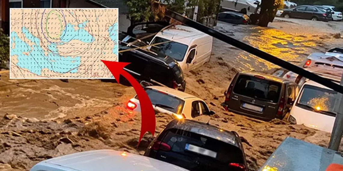 İstanbul'daki seli günler önce bildi! Şimdi daha kötüsünü söylüyor!