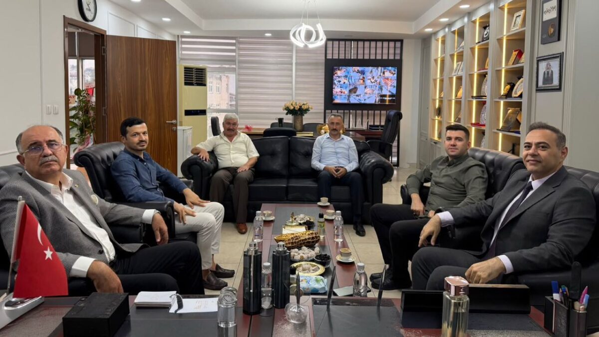 Kadirli'de Müdür Dağlı'dan Mehmethan Yüksel'e Ziyaret
