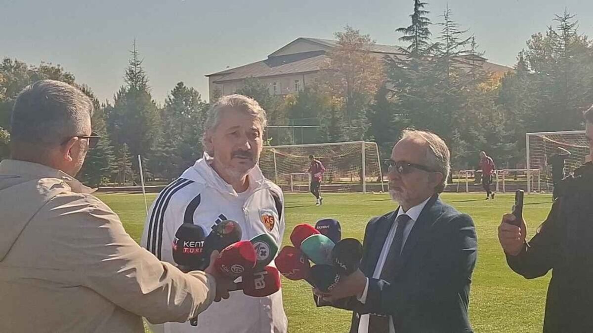 Kayserispor Teknik Direktörü Atila Gerin’den Batman Petrolspor ve hakem yorumu