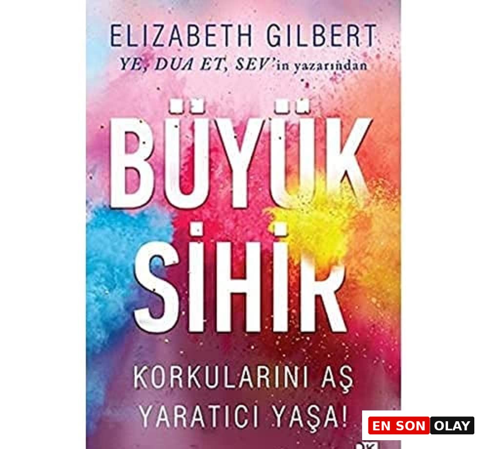 Büyük Sihir, Elizabeth Gilbert kitap kapağı