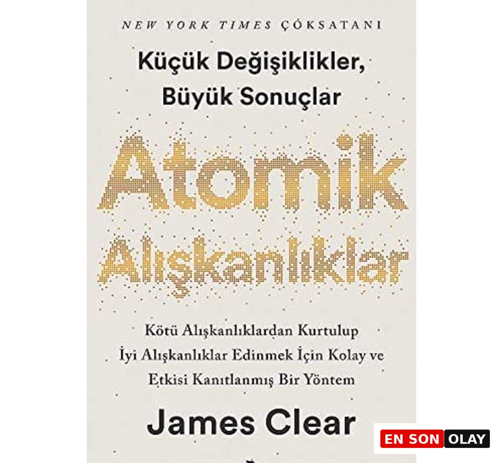 Atomik Alışkanlıklar, James Clear kitap kapağı