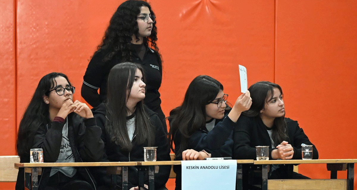 Kırıkkale’yi BM konferansında temsil edecekler: Keskin Anadolu Lisesi birinci oldu