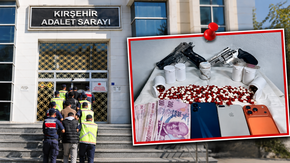 Kırşehir'de Uyuşturucu Operasyonu! İş Yerinden Neler Çıktı?