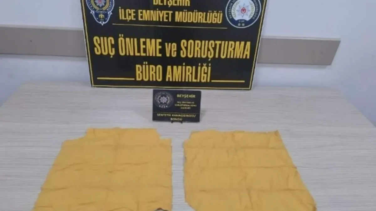 Konya’da uyuşturucu baskını: Bonzai ve kilolarca esrar ele geçirildi