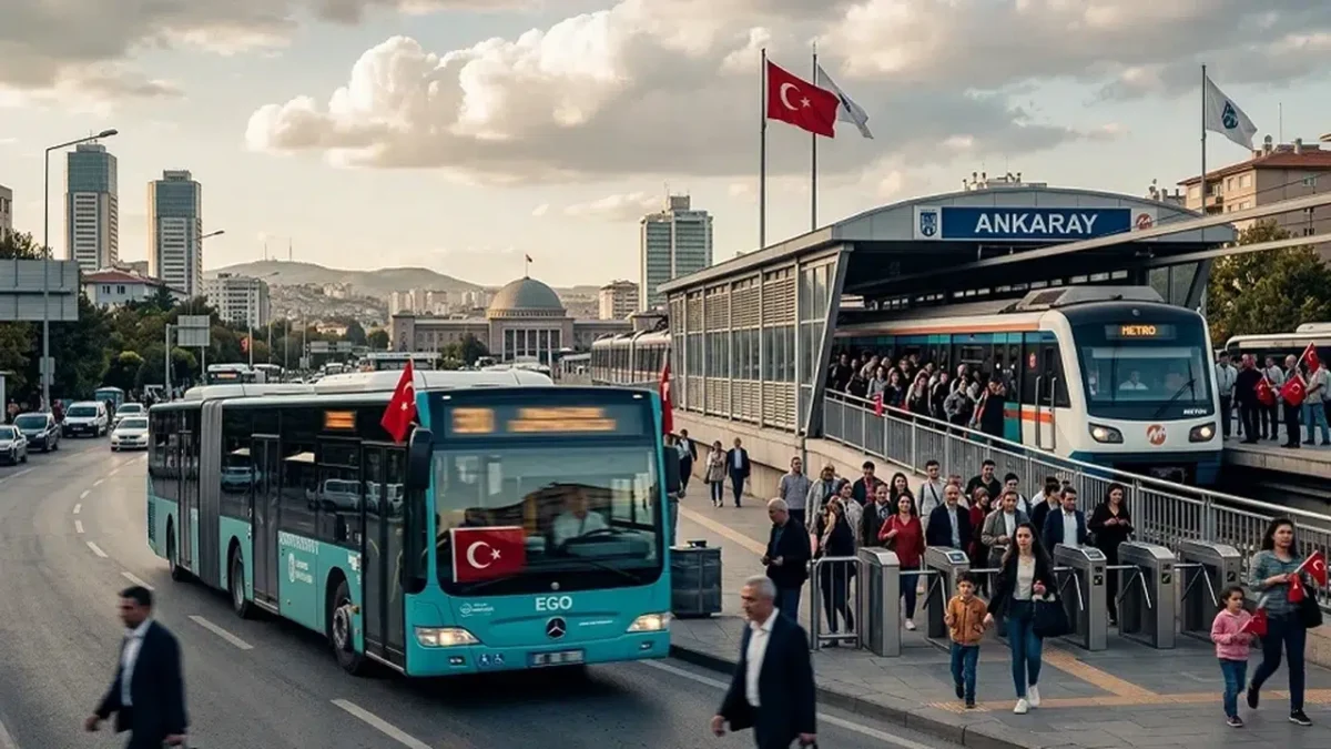 Ankara’da 29 Ekim toplu taşıma ücretsiz mi?