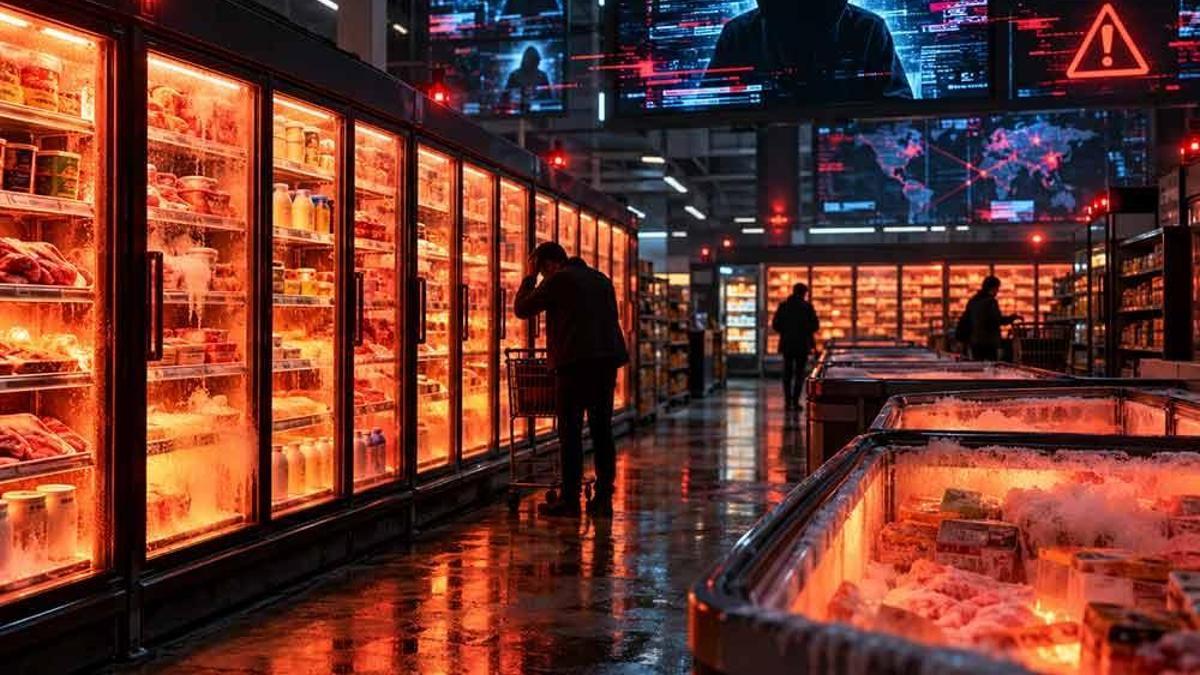 Marketler büyük zarara uğradı