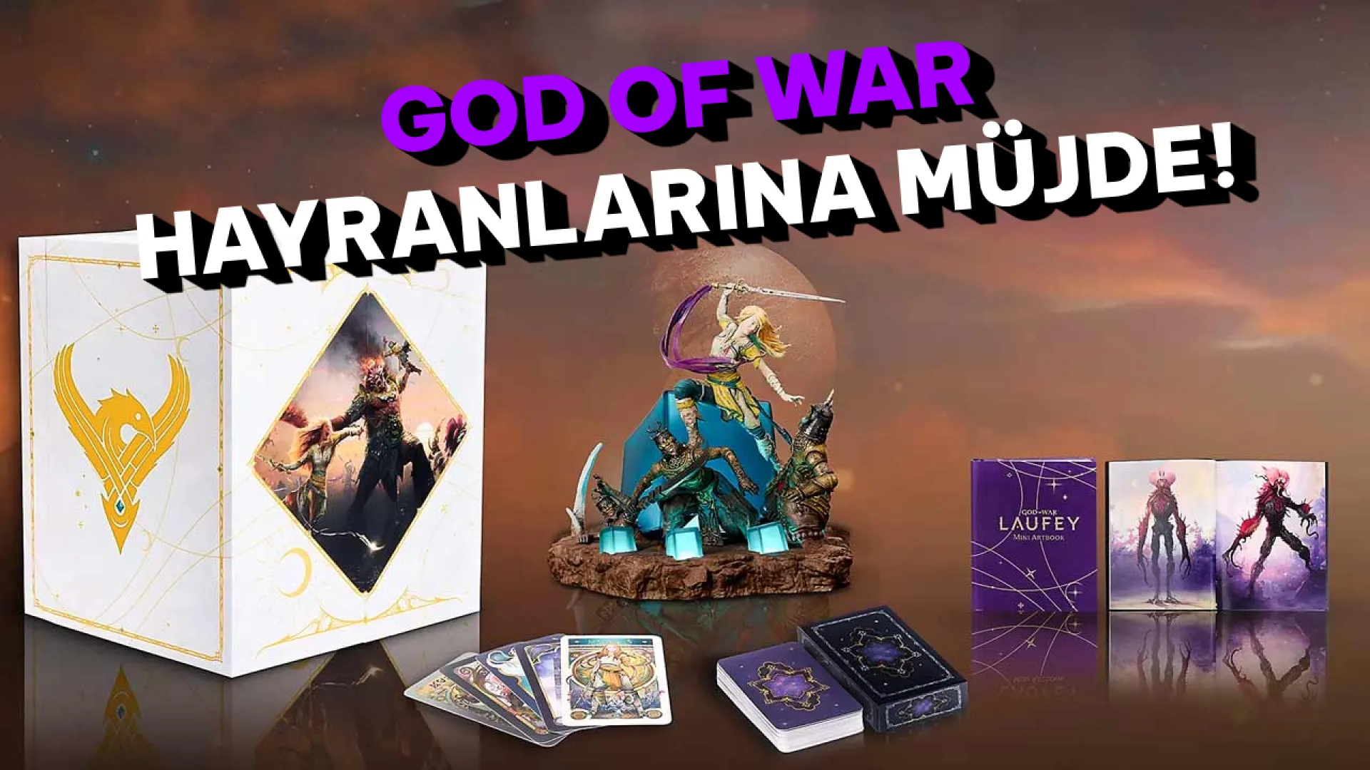 God of War Laufey Collector's Box çıktı: Faye heykeli, kehanet destesi ve daha fazlası!