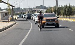 Çocukken taşındıkları İsviçre’den Midyat’a 4 bin 500 kilometre pedal çevirdi