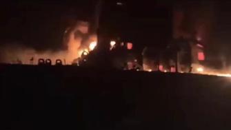 Hürmüz Boğazı’nda deniz mayını patlaması: Süper tankerde yangın çıktı