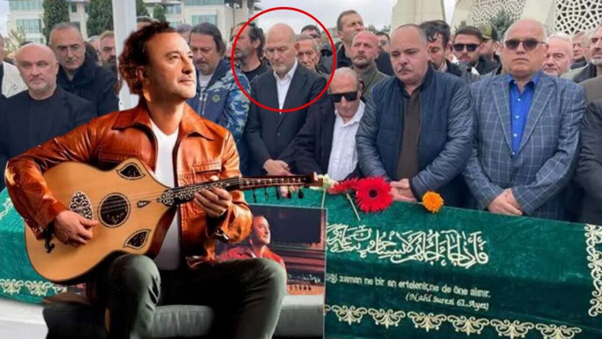 Nev'in vasiyeti yerine getirildi... Cenazede Süleyman Soylu dikkat çekti! Sınıf arkadaşıymış...