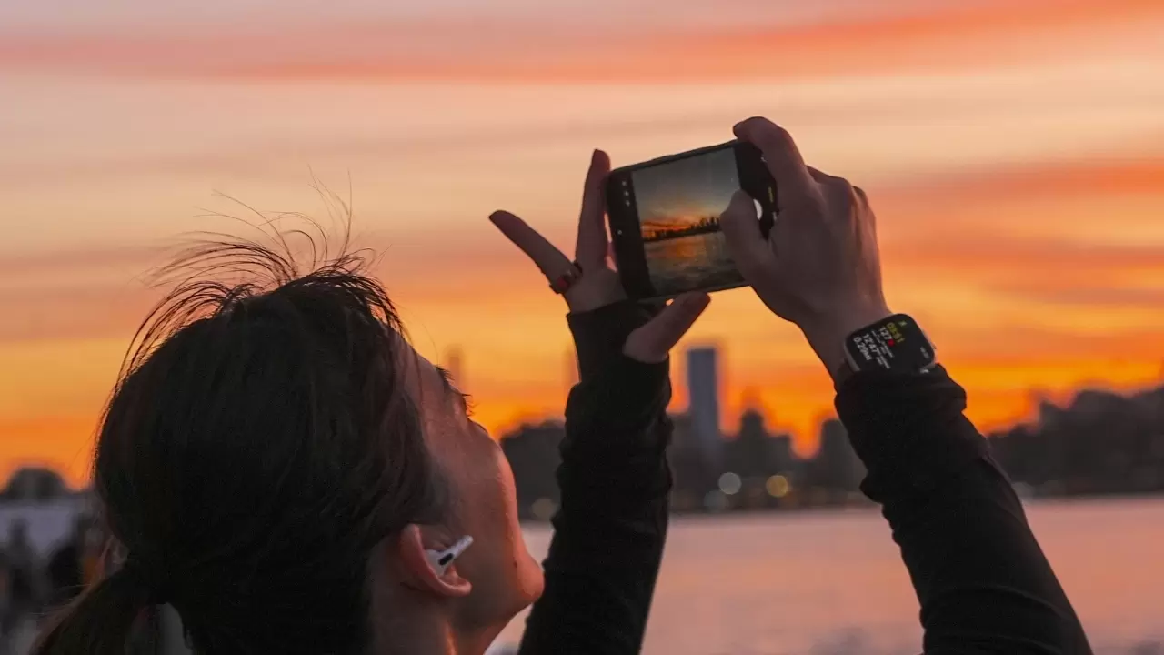 Manhattan’ın göz alıcı gün batımı şöleni! 10