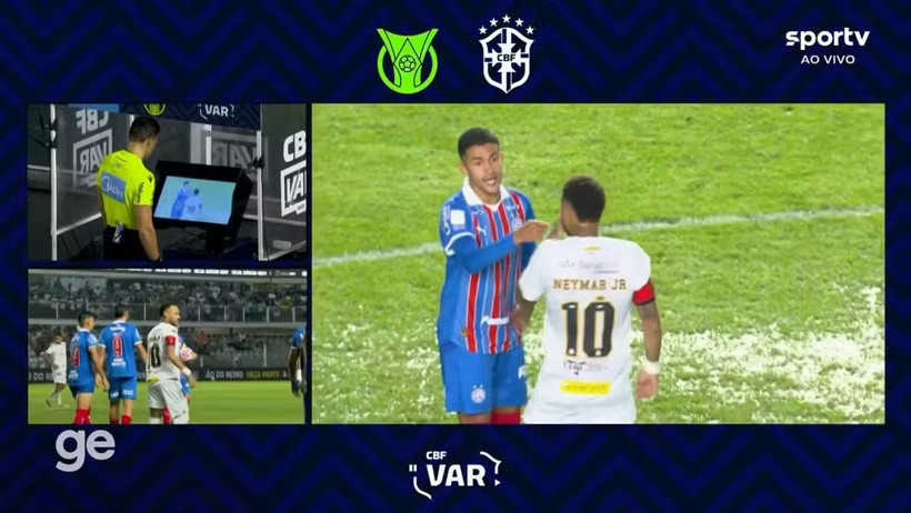 Neymar kırmızı kart görünce çıldırdı. Rakip takıma saldırdı - Resim : 1