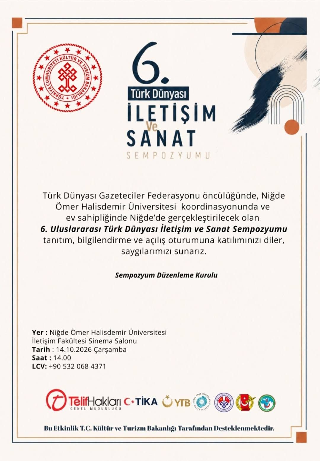 Niğde’den Türk Dünyası Kültür Kervanı2