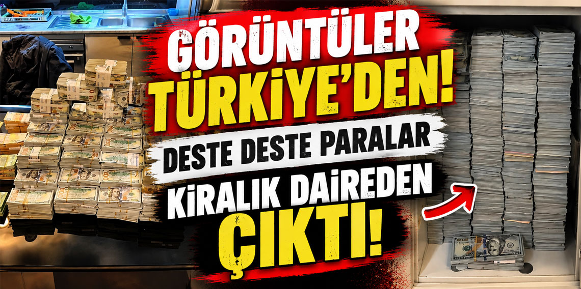 Rüşvet paraları için daire kiralamışlar! Kasaları açan ekipler gördüklerine inanamadı
