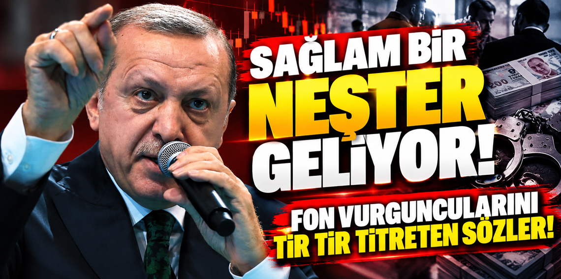 Sağlam bir neşter geliyor! Fon vurguncularını tir tir titreten sözler!