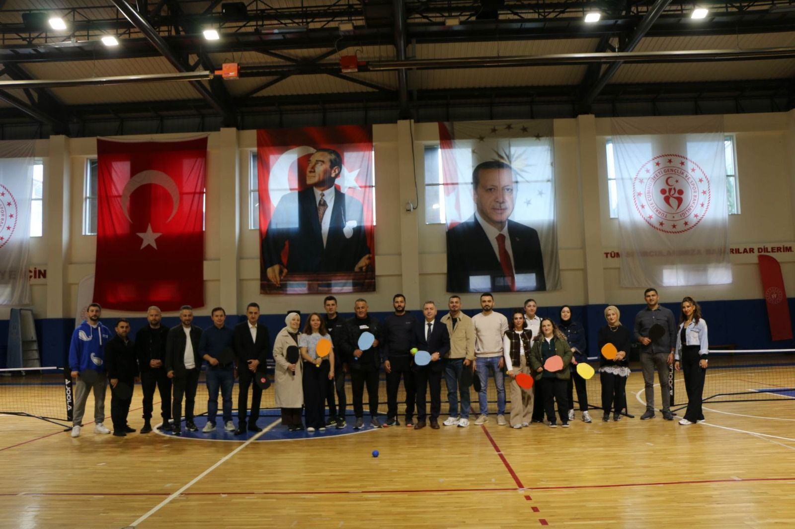 SAMSUN HABER: Salıpazarı'nda pickleball heyecanı
